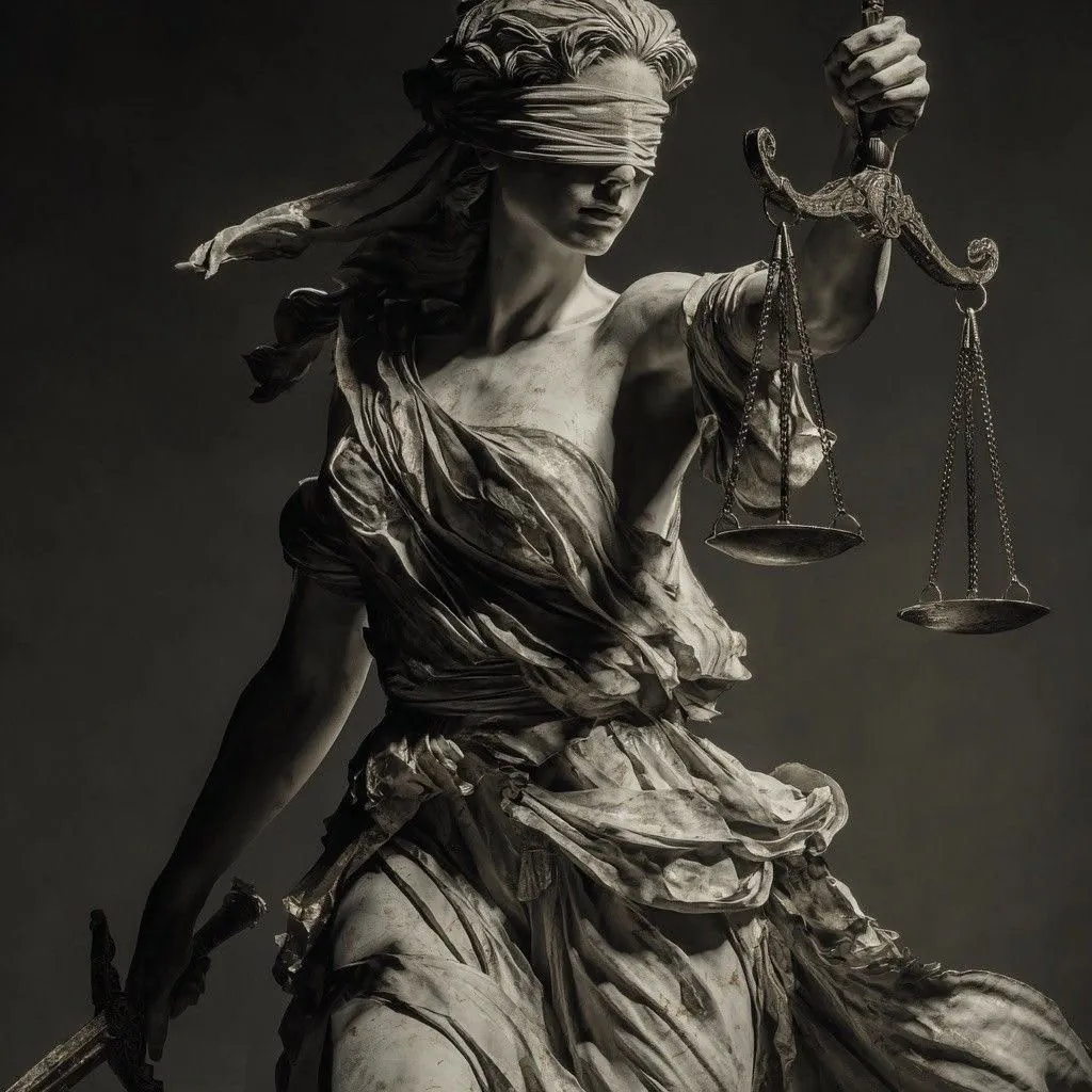 Deusa da Justiça Têmis - Símbolo de Equidade e Justiça Trabalhista